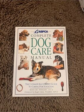 Complete Dog Care Manual - White/Cream Cover